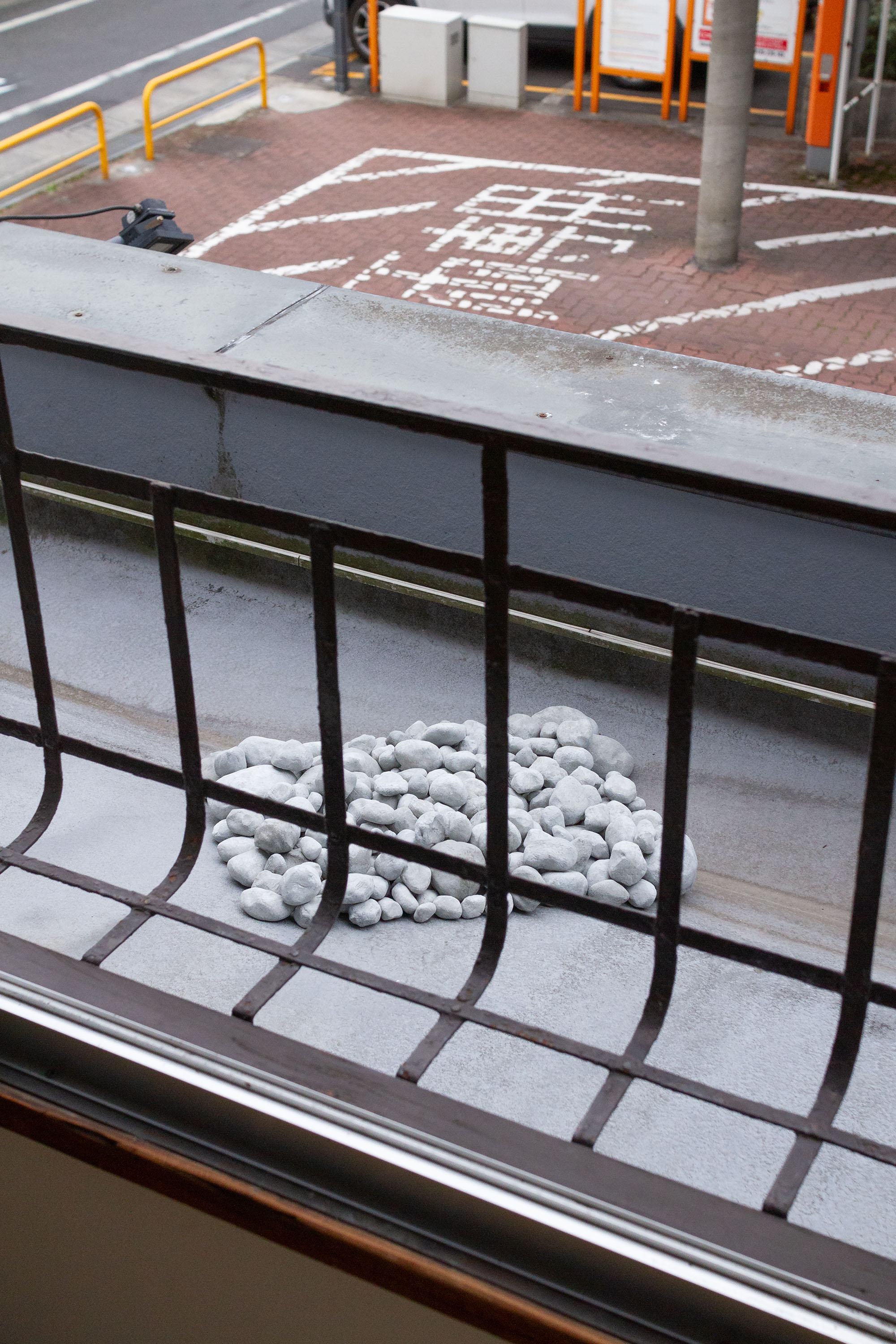 Soshi Matsunobe - My Stones, 2011, cement (installation view)